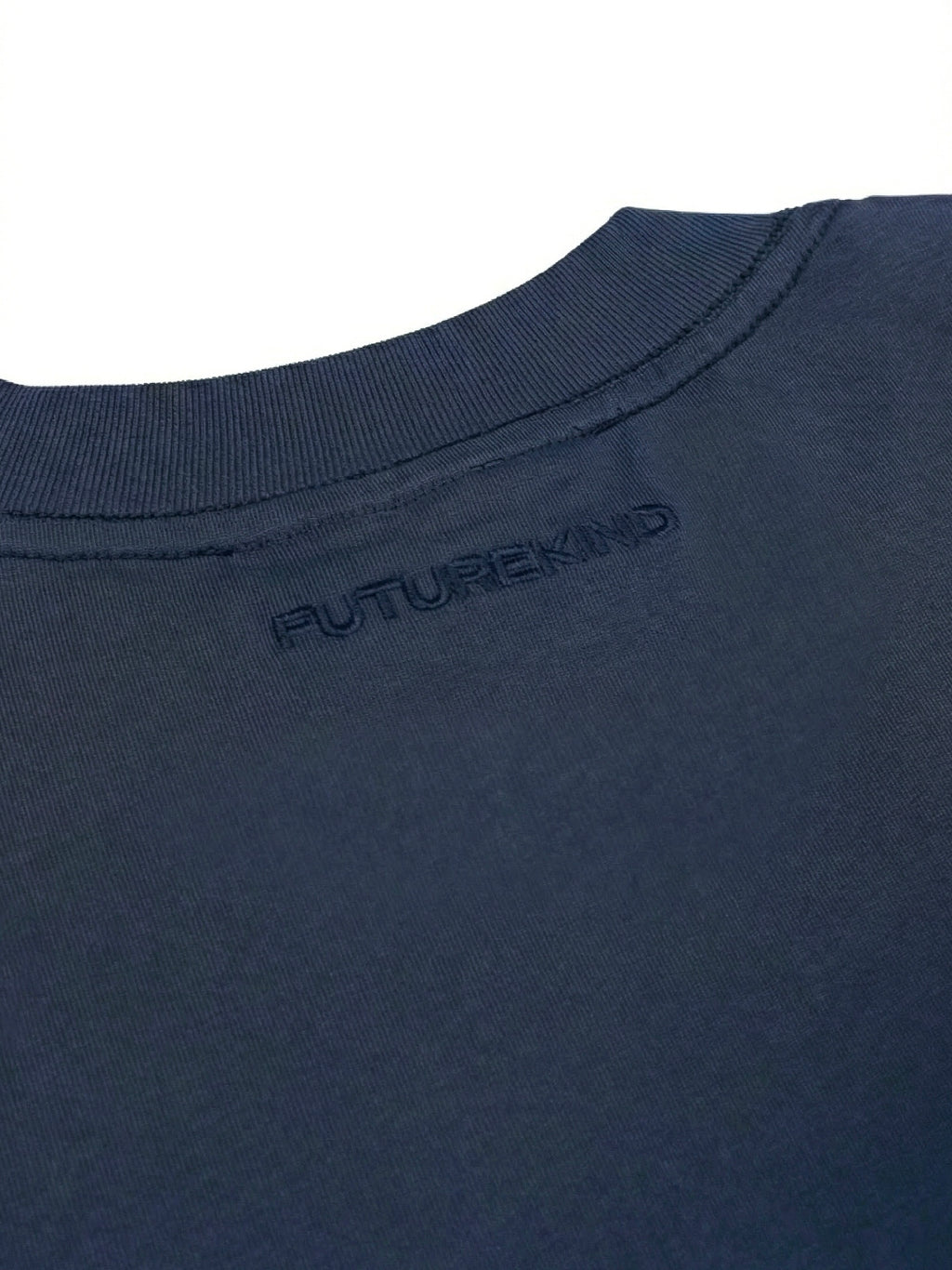 Essential Crop Tee - Midnight Blue