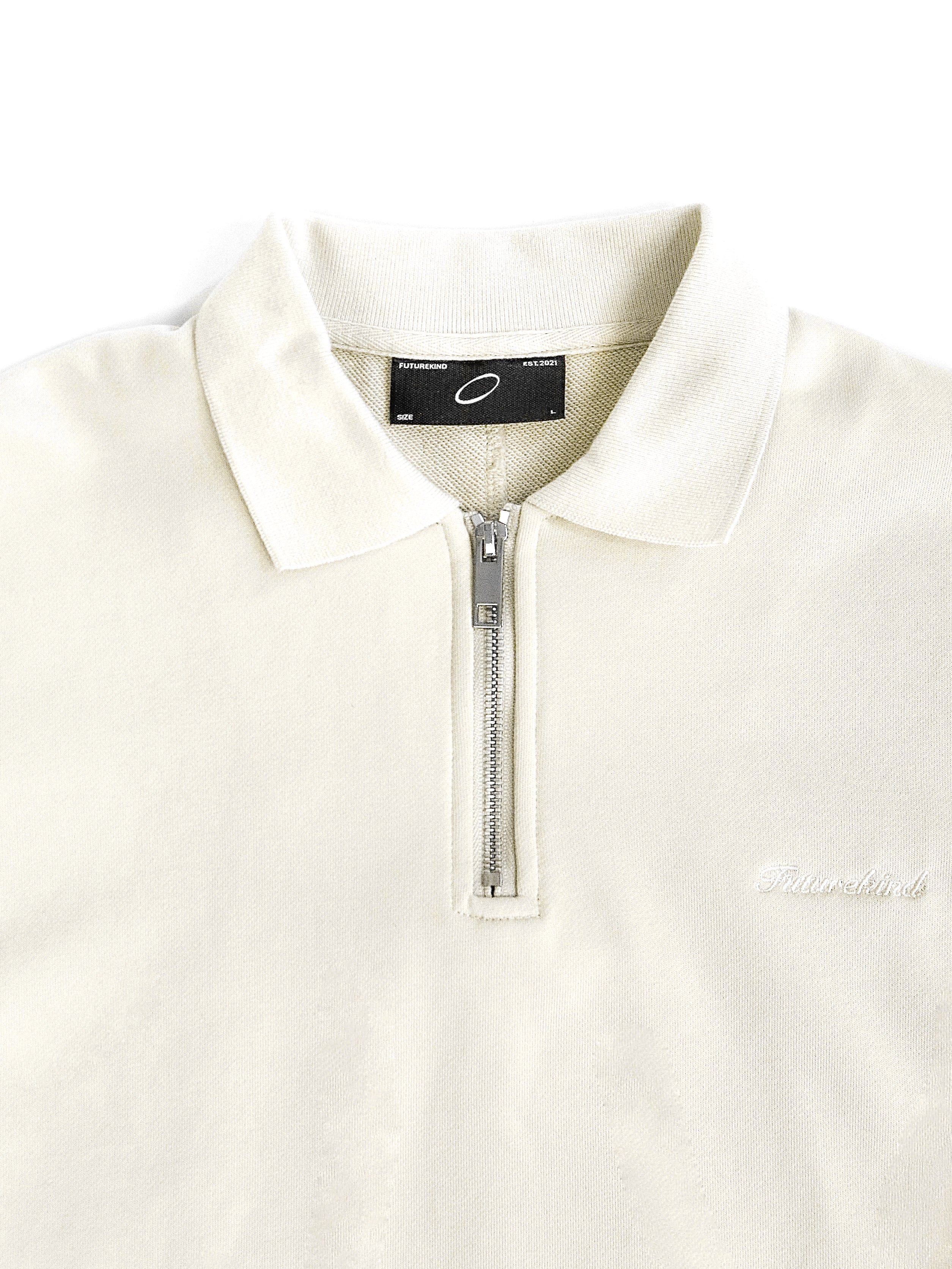 Structural Quarter Zip Long Sleeve - Khaki