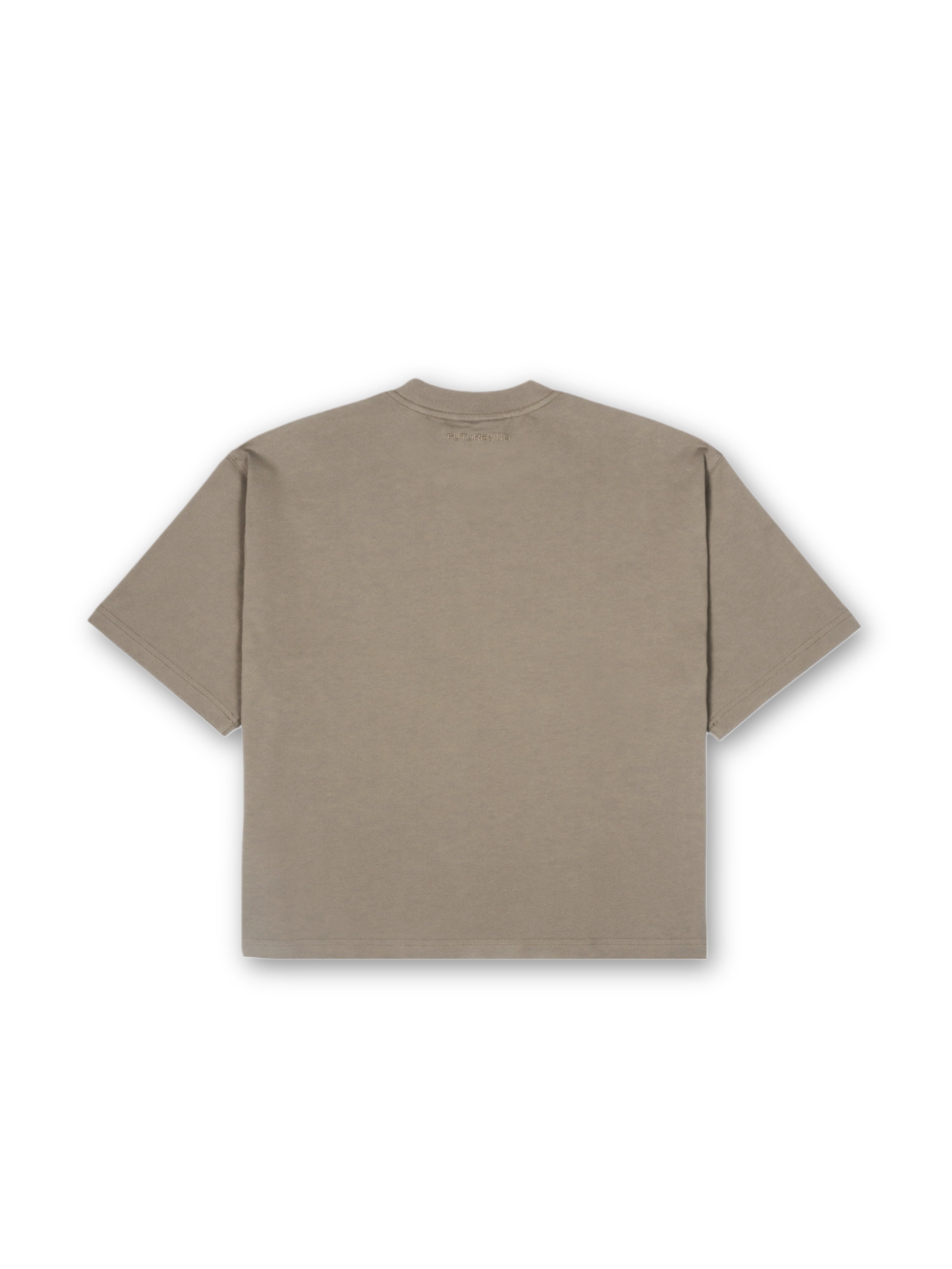 Essential Crop Tee - Sand