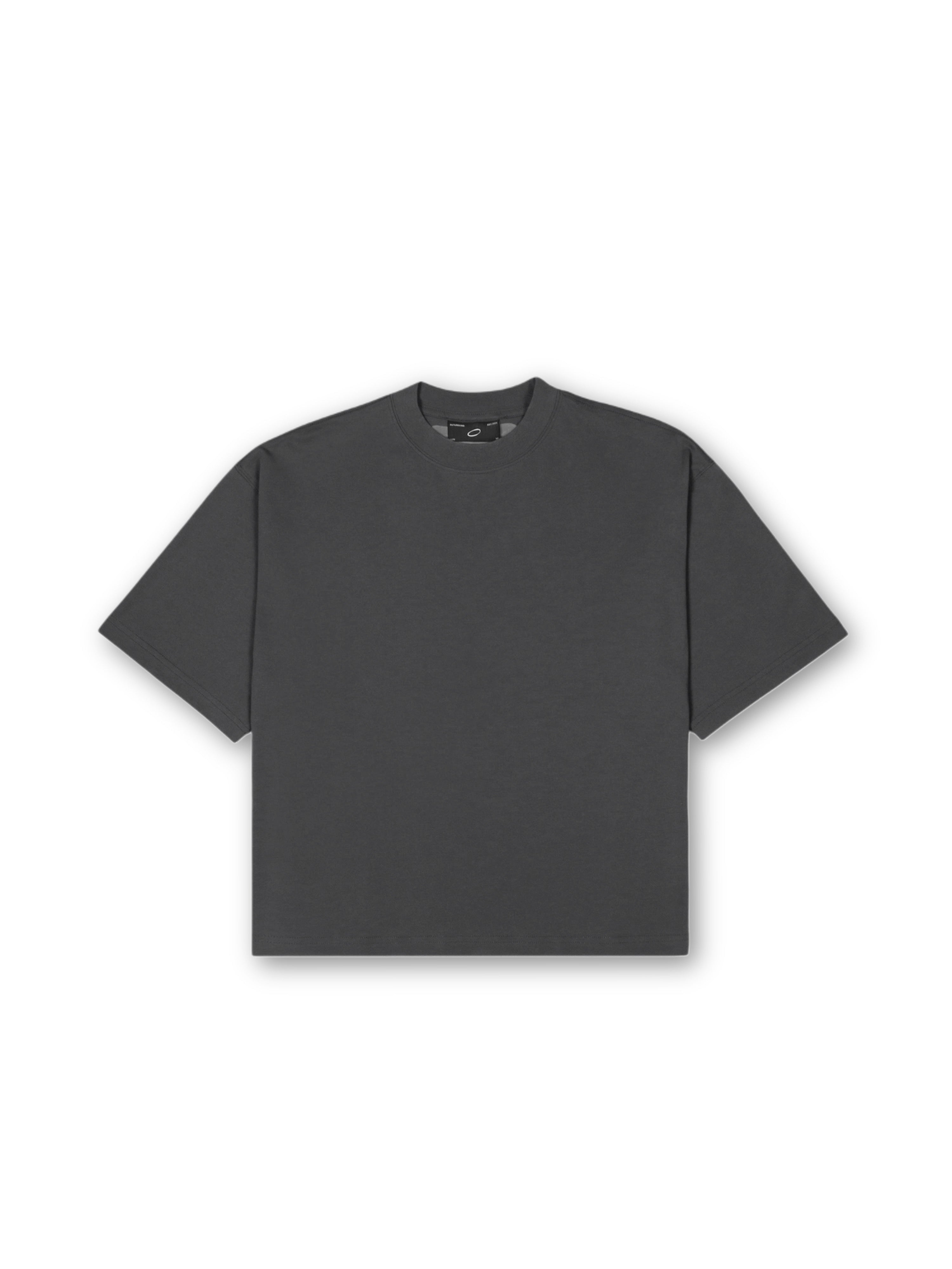 Essential Crop Tee - Grey