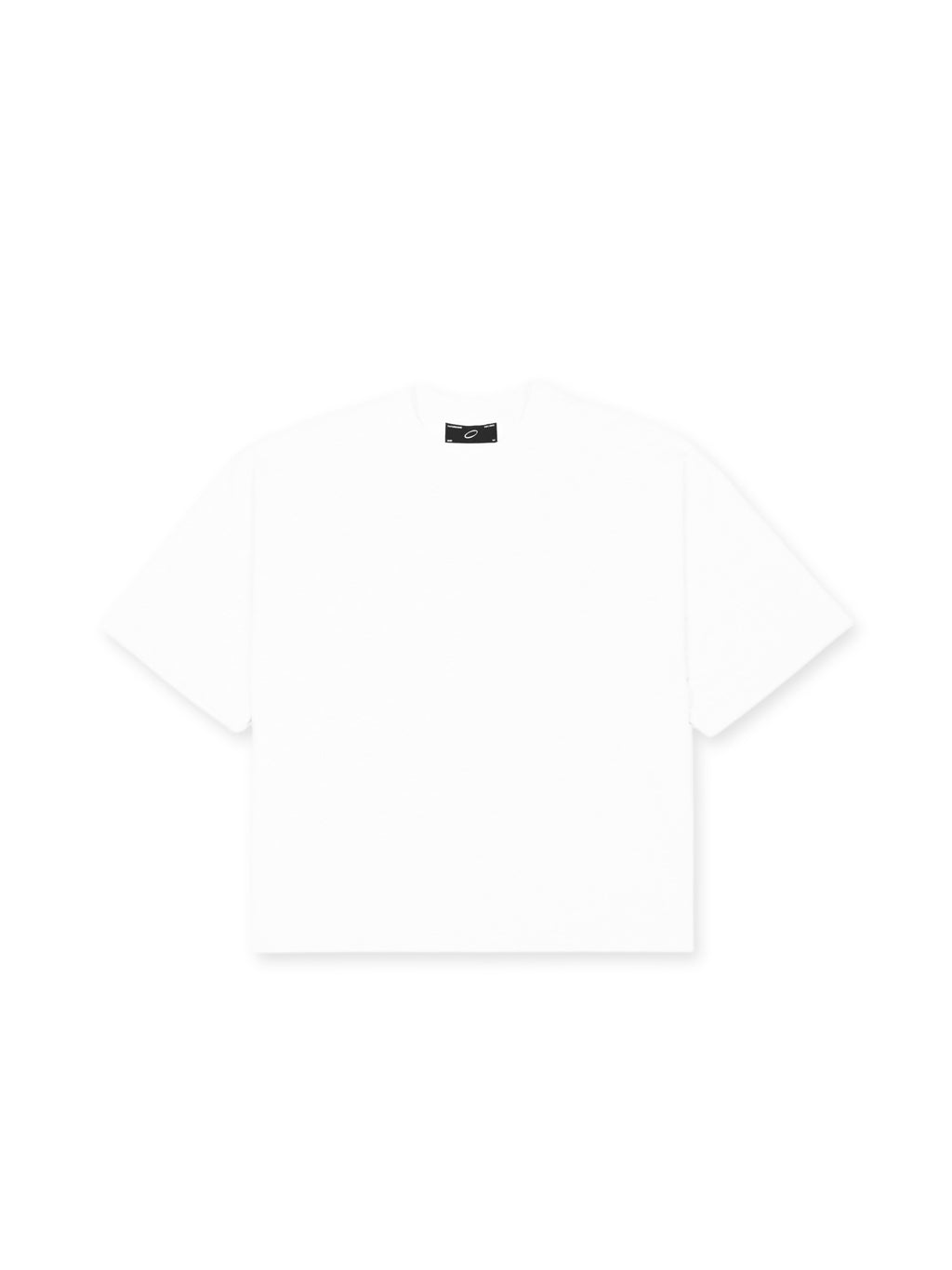 Essential Crop Tee - White