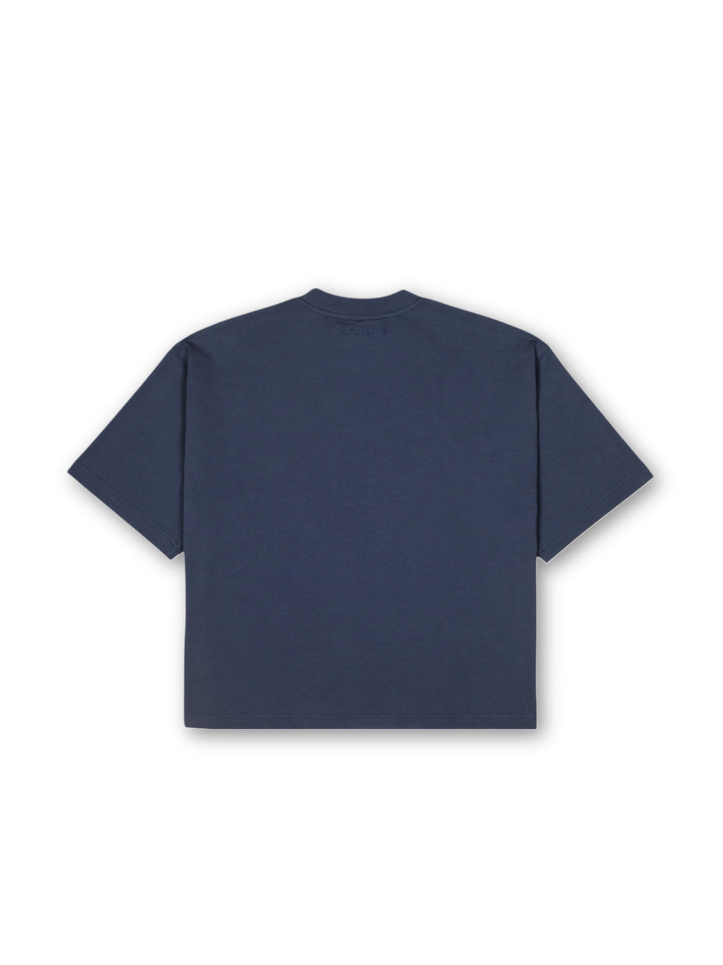 Essential Crop Tee - Midnight Blue
