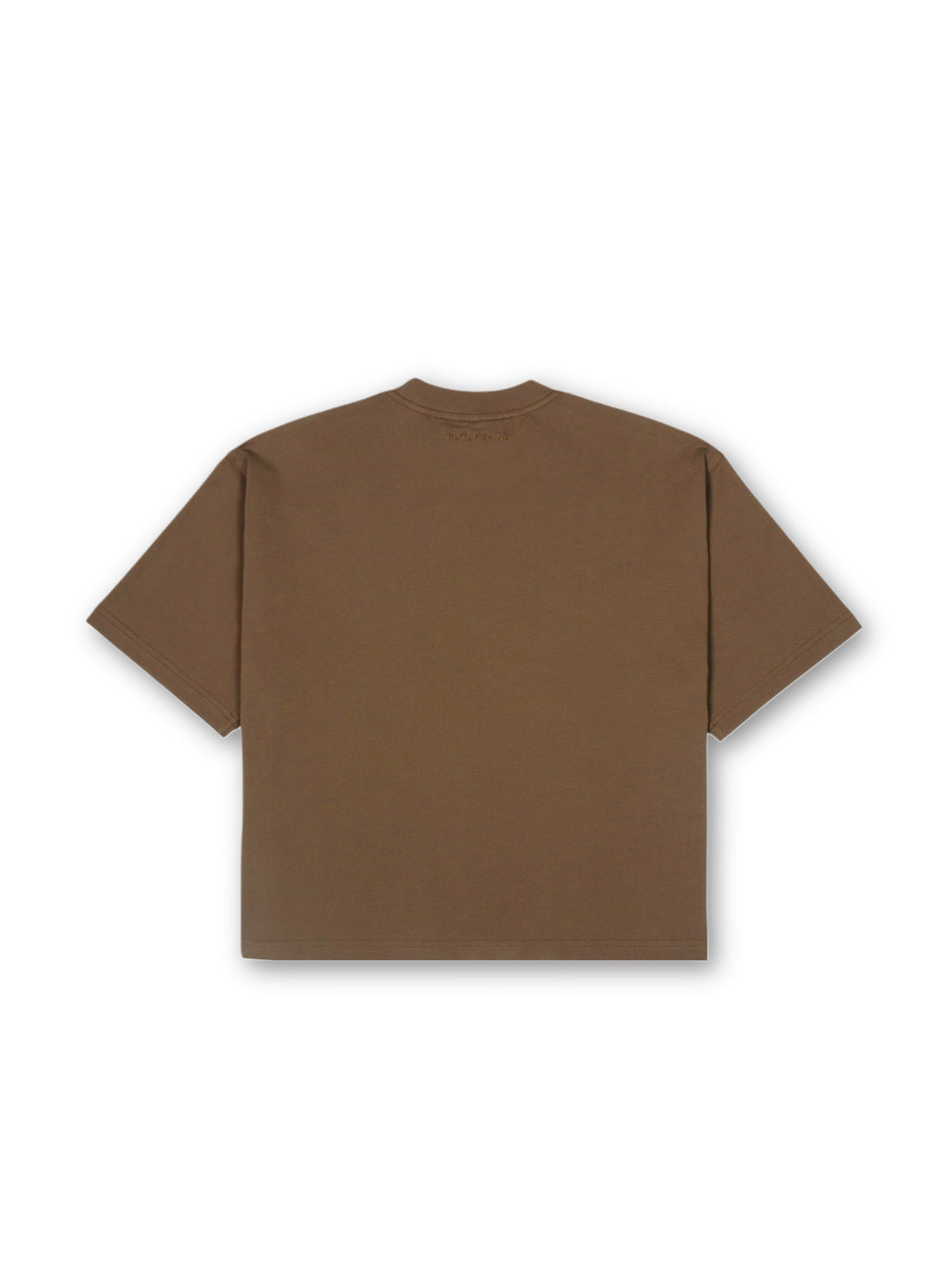 Essential Crop Tee - Brown