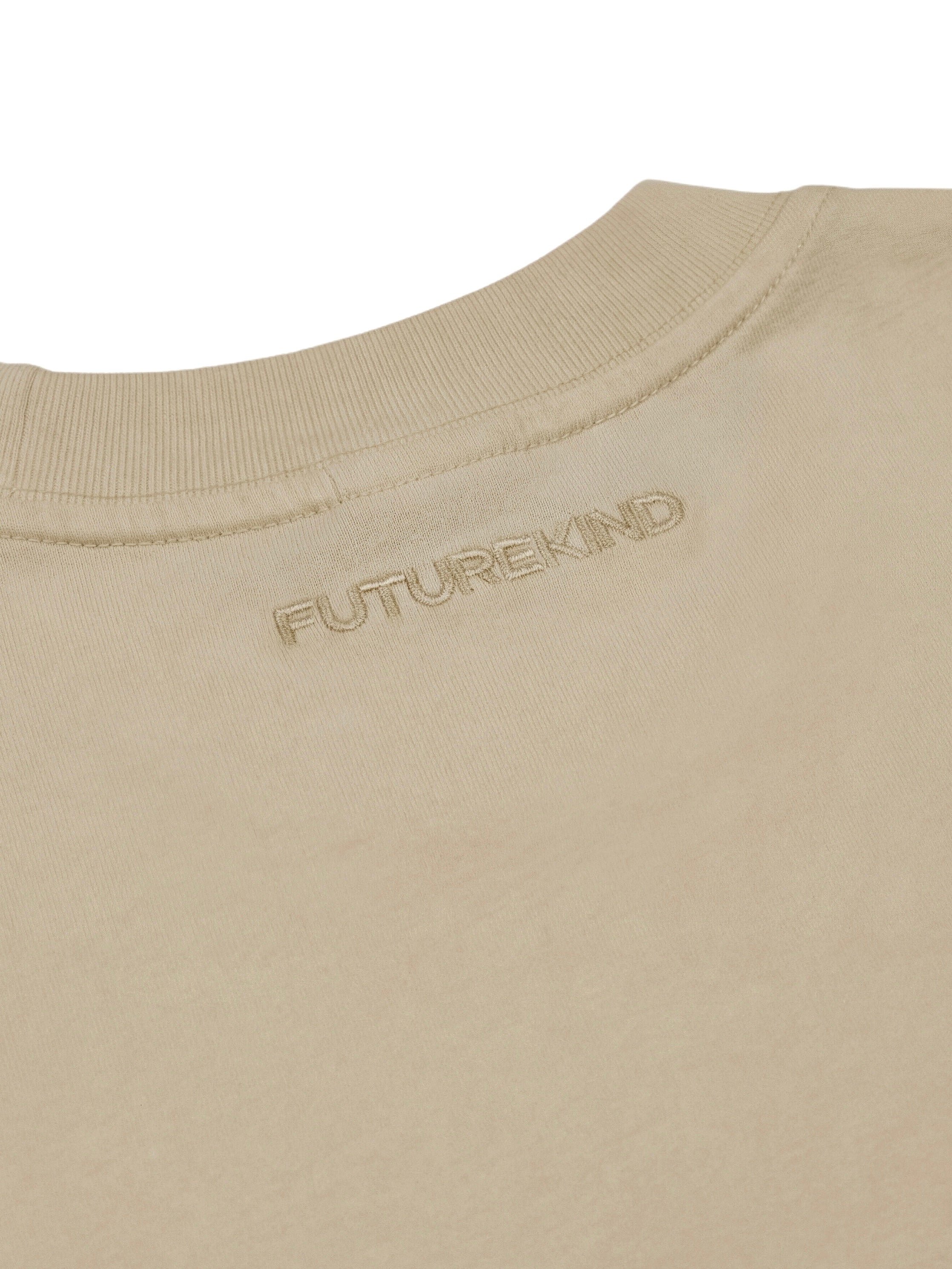 Essential Crop Tee - Sand