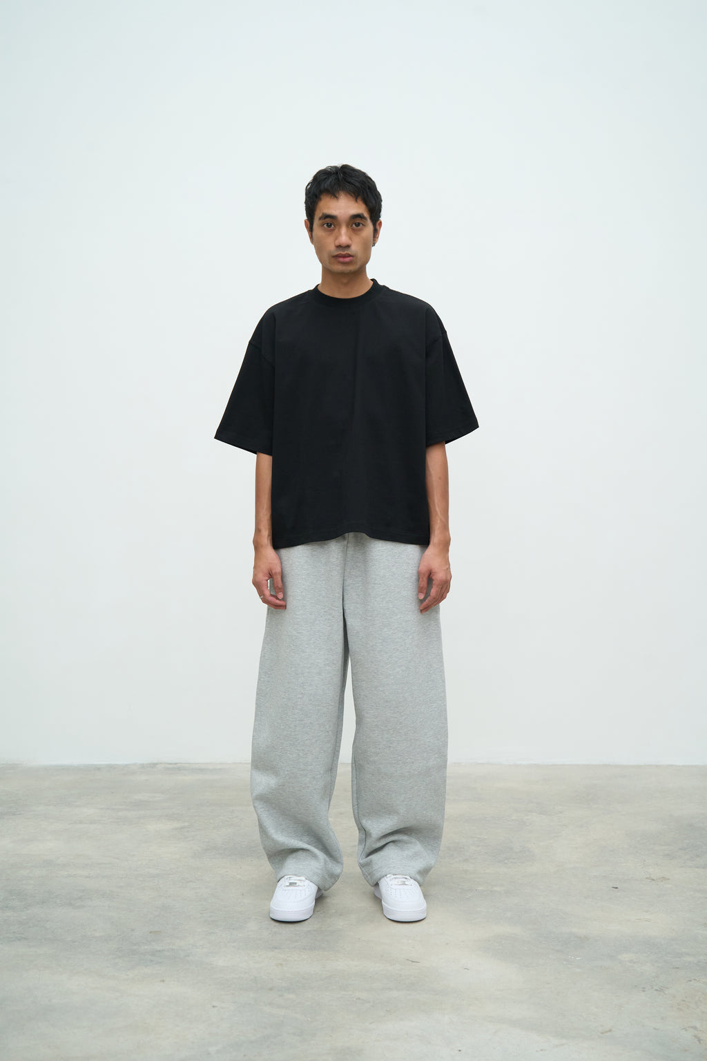 Essential Crop Tee - Jet Black