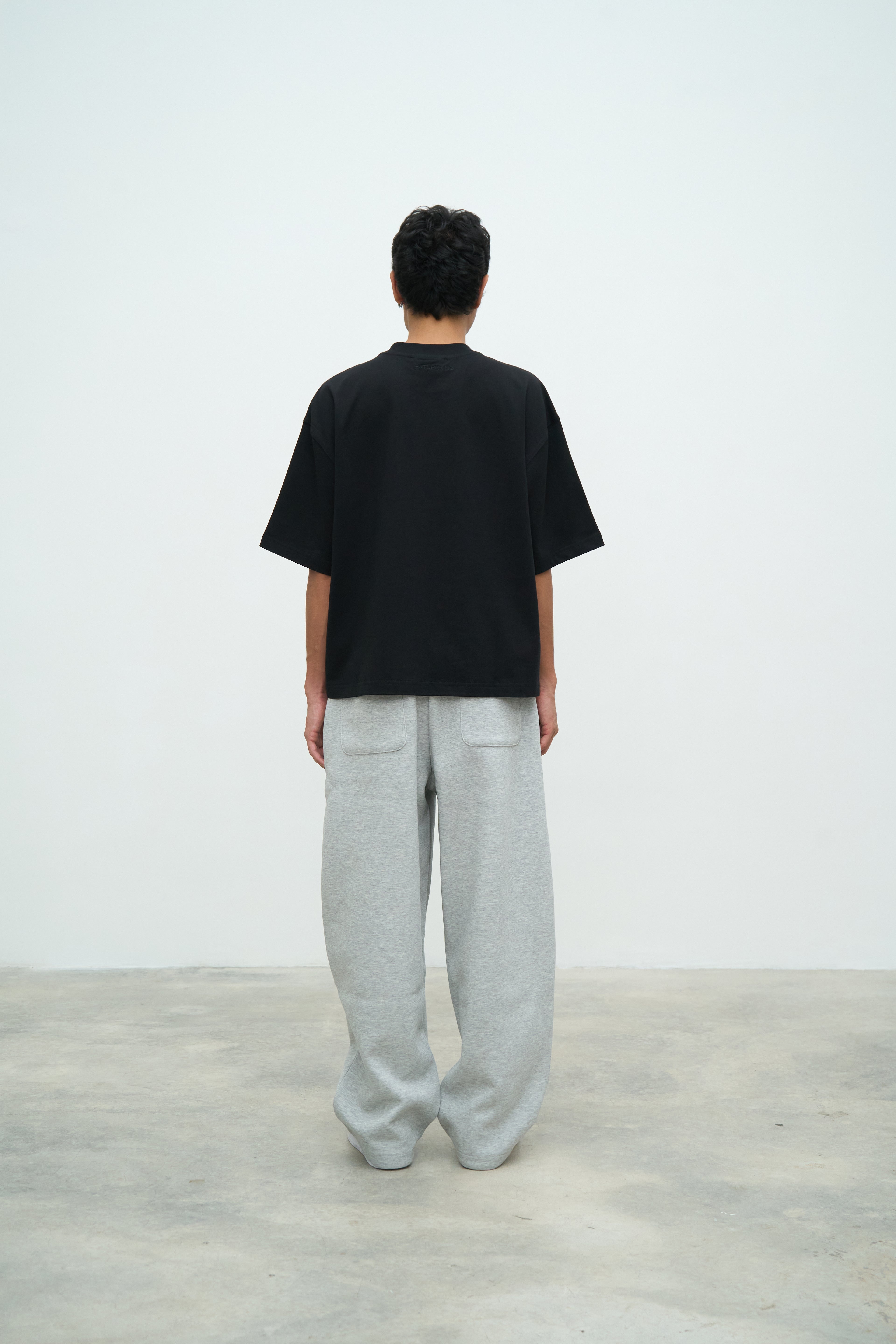 Essential Crop Tee - Jet Black