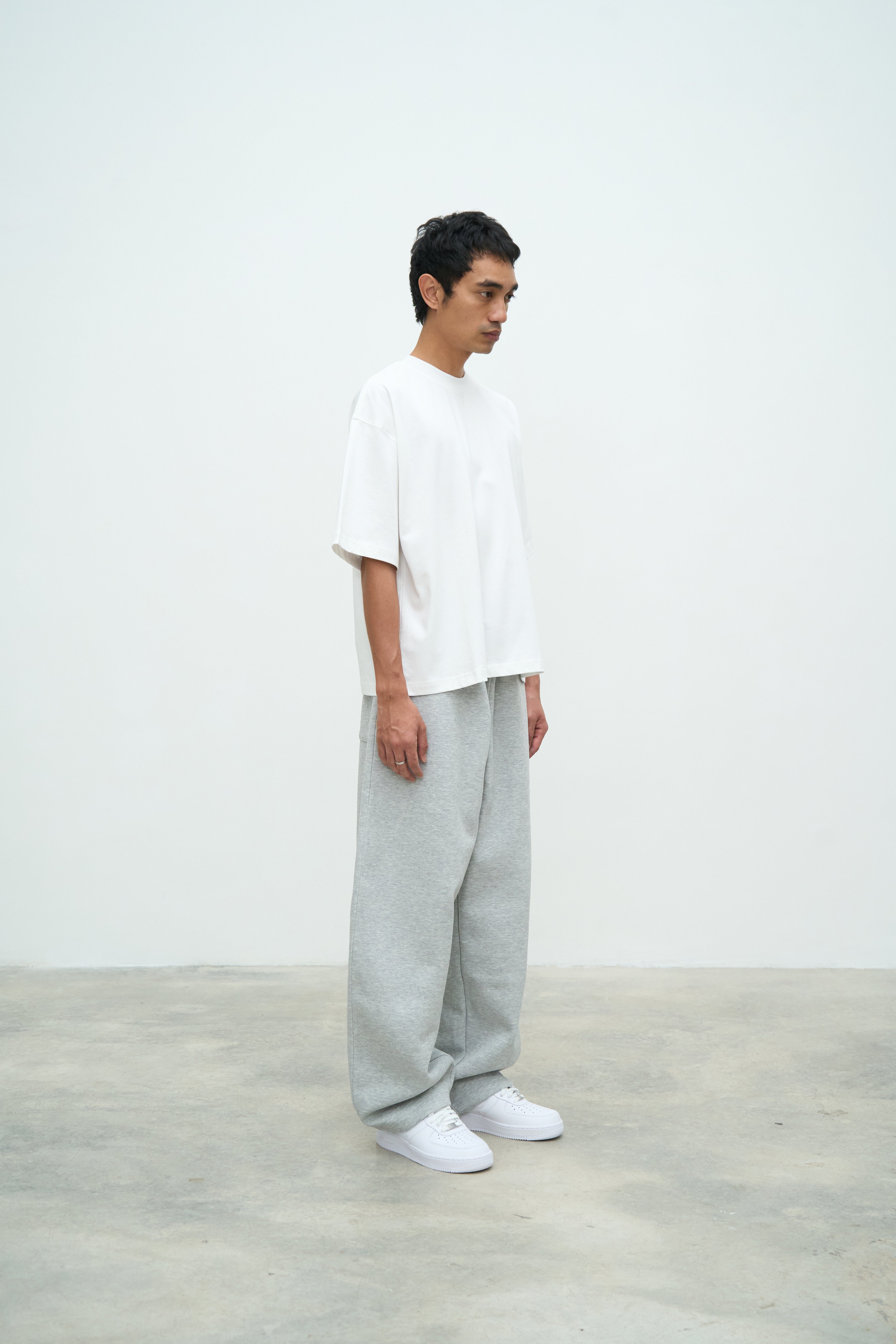 Essential Crop Tee - White