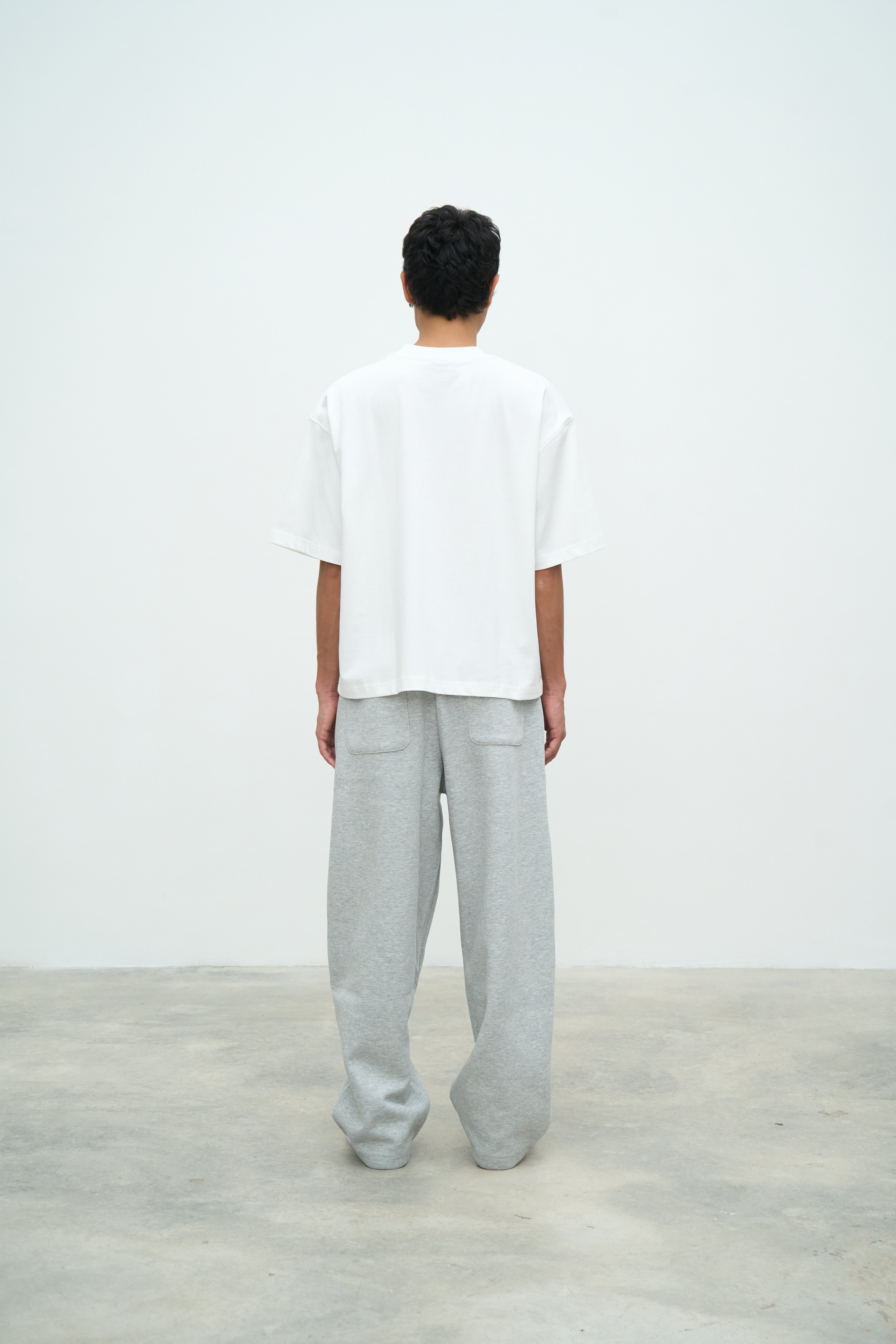Essential Crop Tee - White
