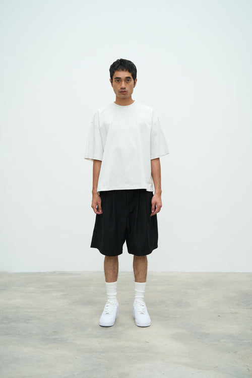 Essential Crop Tee - Melange
