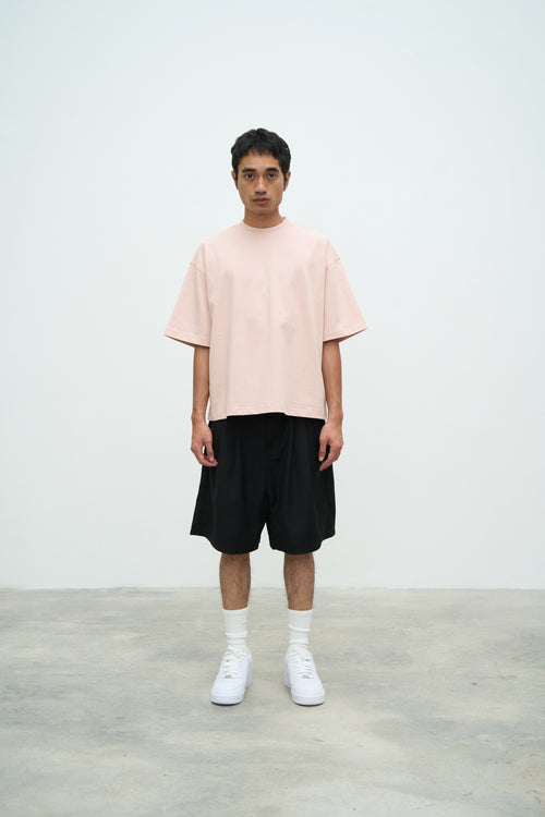 Essential Crop Tee - Blush Pink