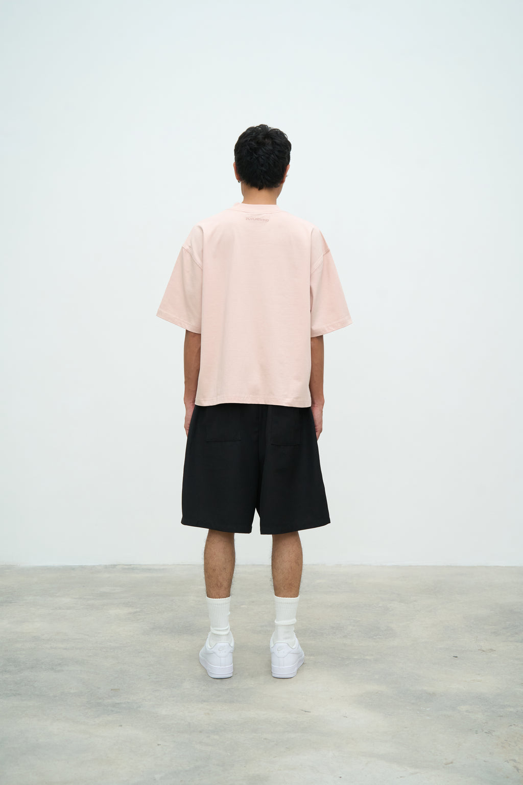 Essential Crop Tee - Blush Pink
