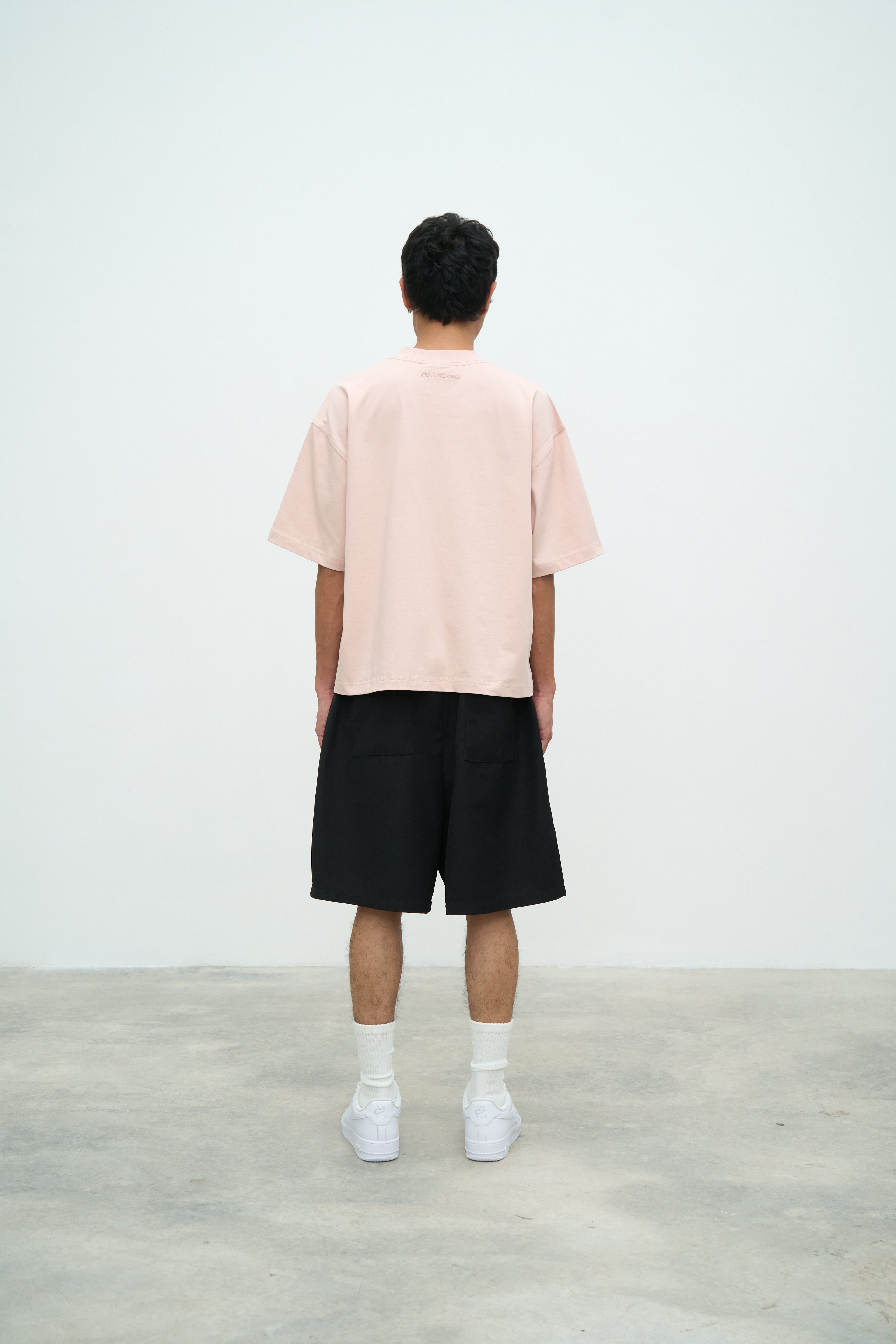 Essential Crop Tee - Blush Pink