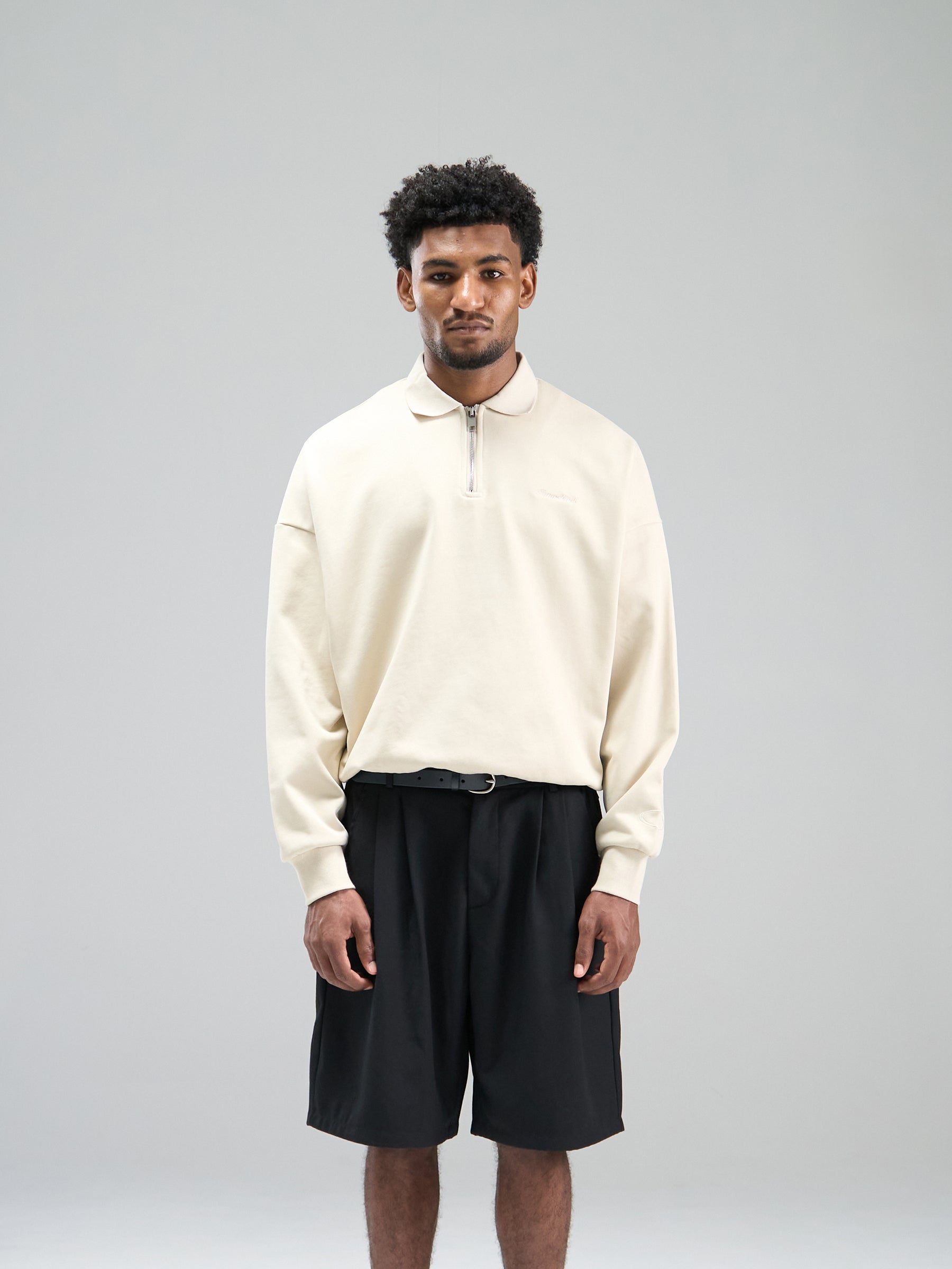 Structural Quarter Zip Long Sleeve