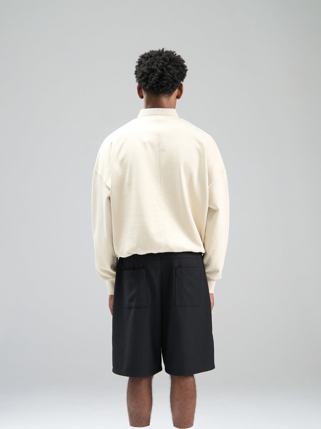 Structural Quarter Zip Long Sleeve - Khaki