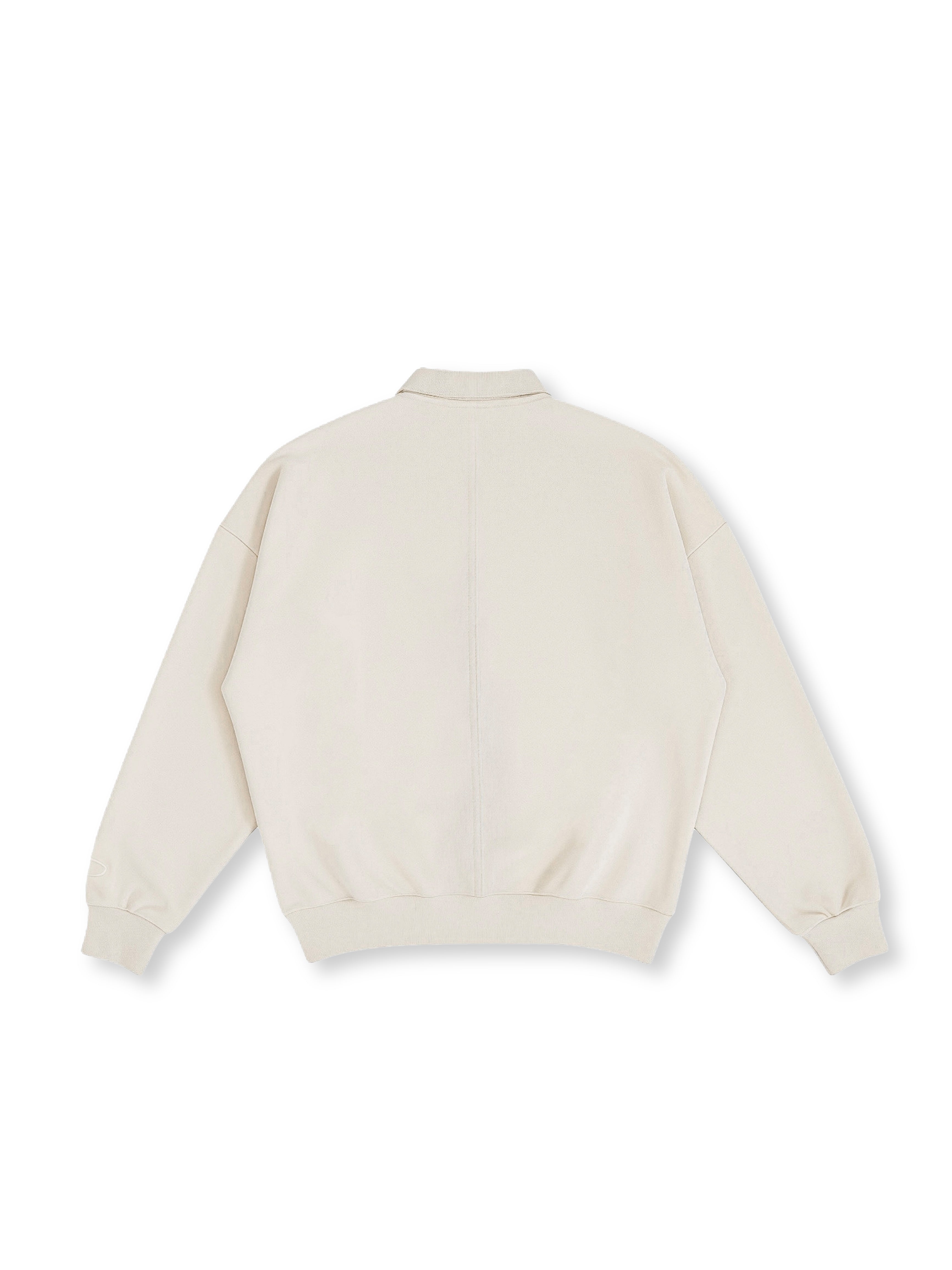 Structural Quarter Zip Long Sleeve - Khaki