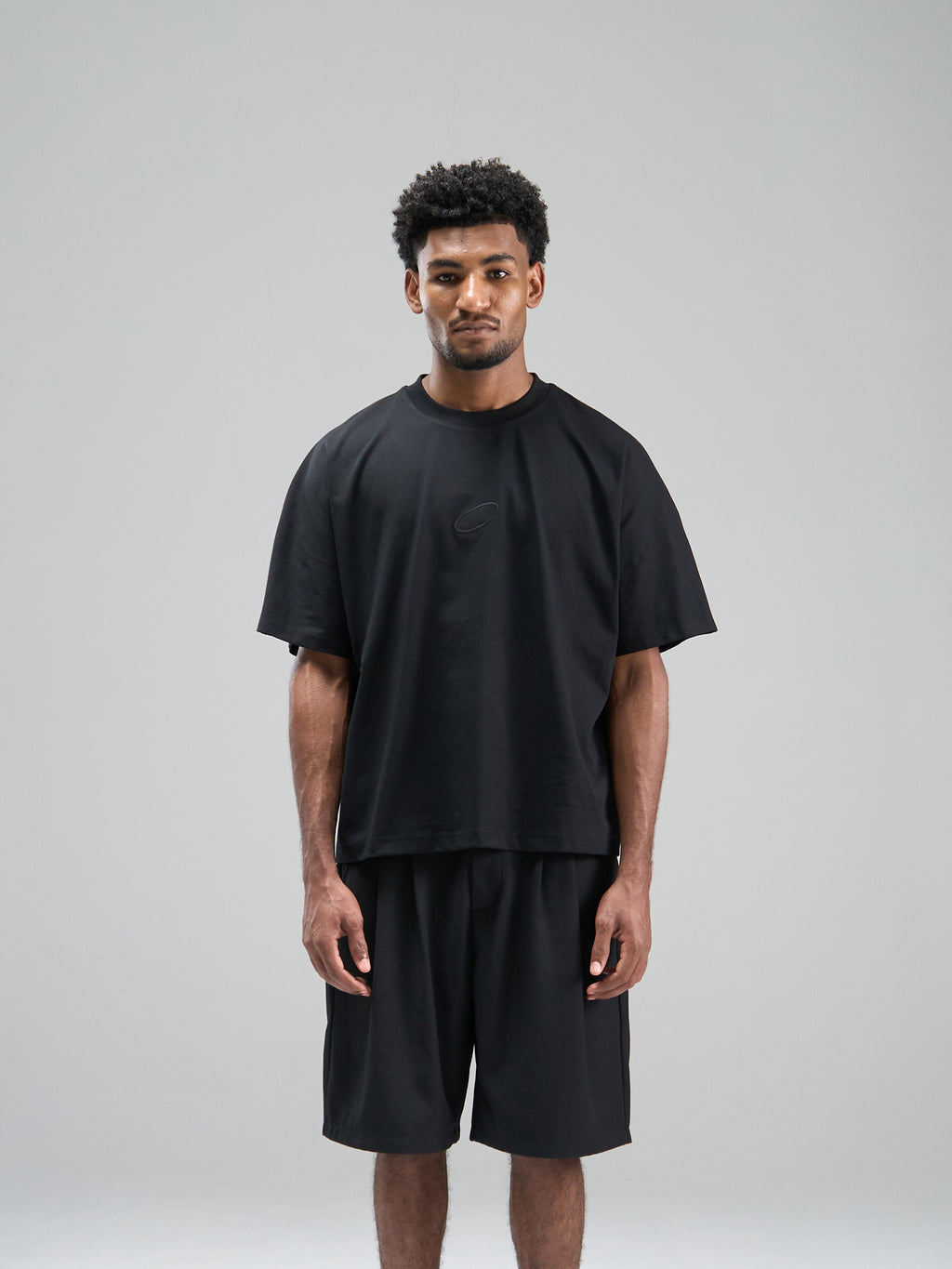 Structural Seam Tee - Black