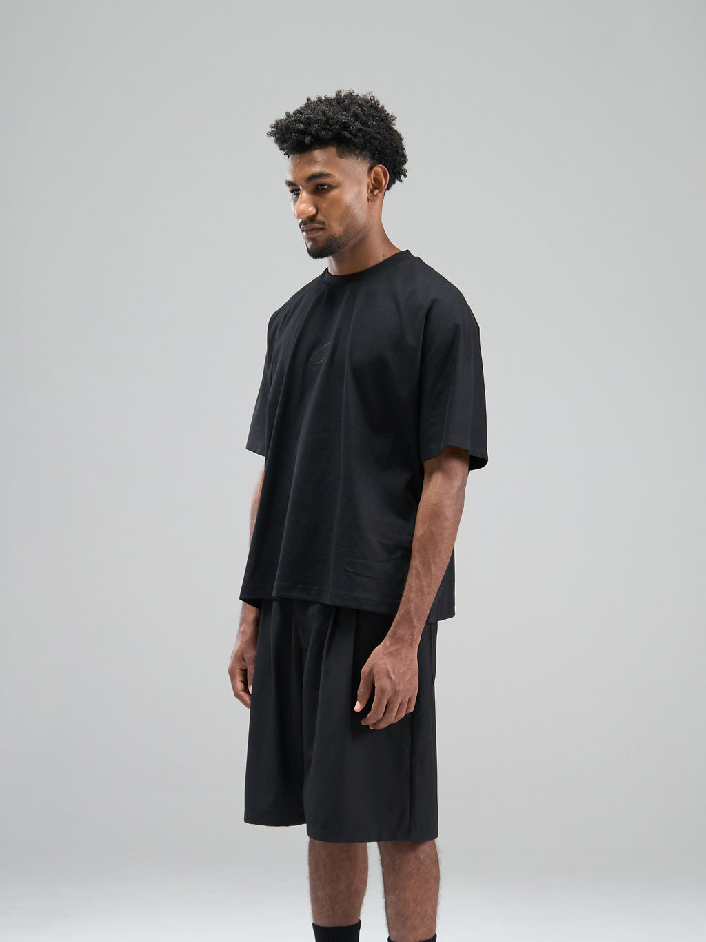 Structural Seam Tee - Black