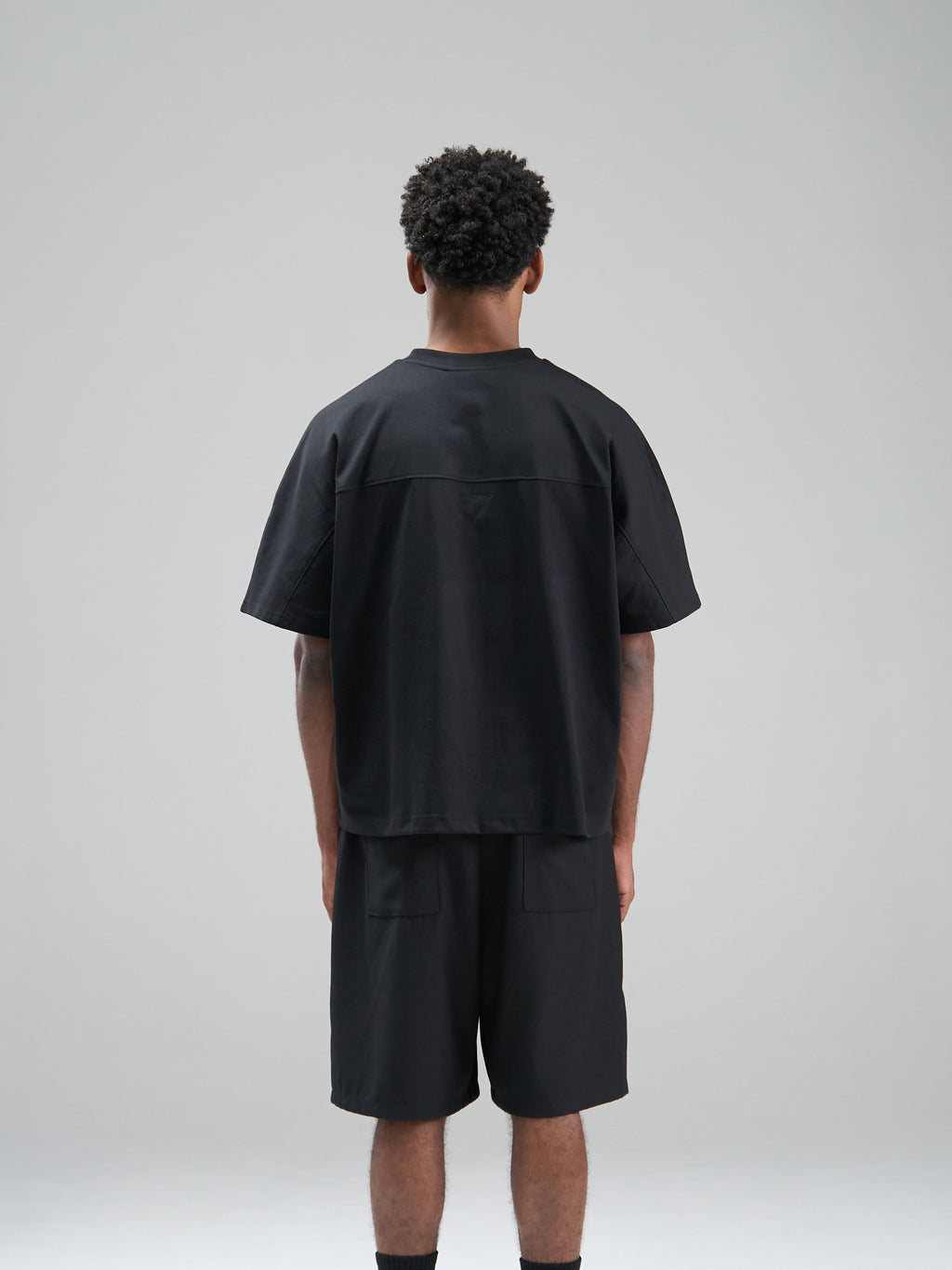 Structural Seam Tee - Black