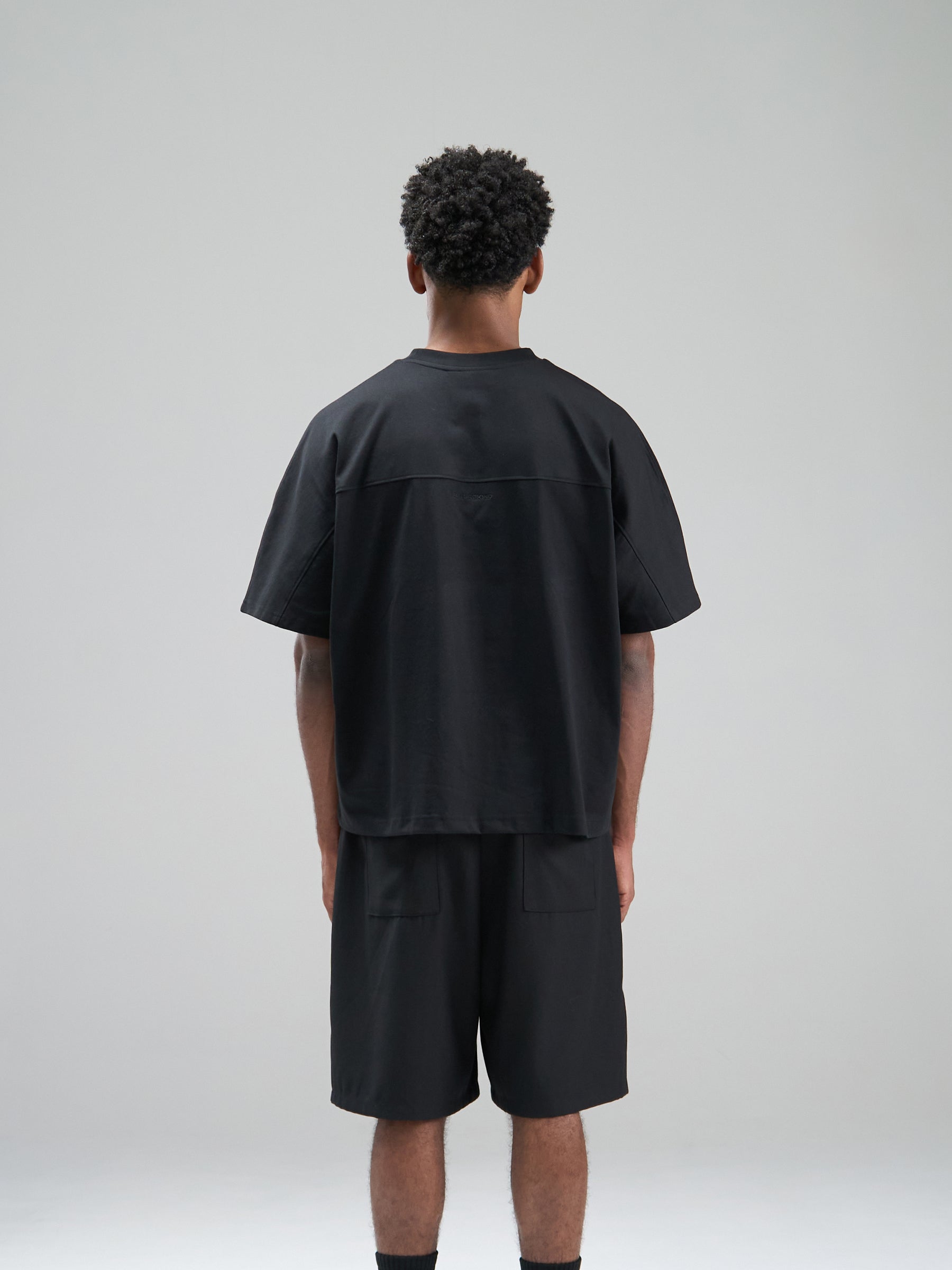 Structural Seam Tee - Black