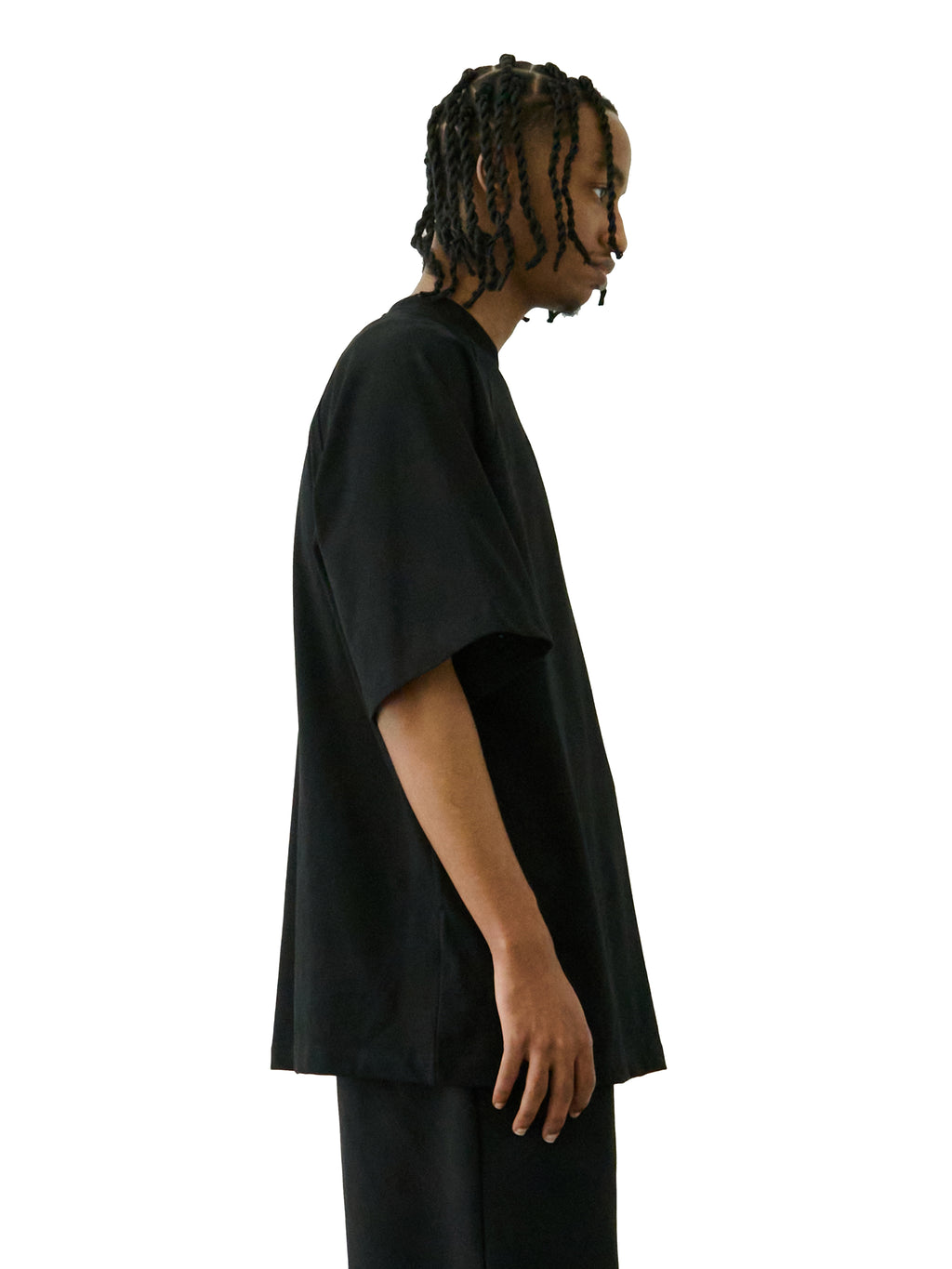 Logo Raglan Short Sleeve Tee (White Embroidery)