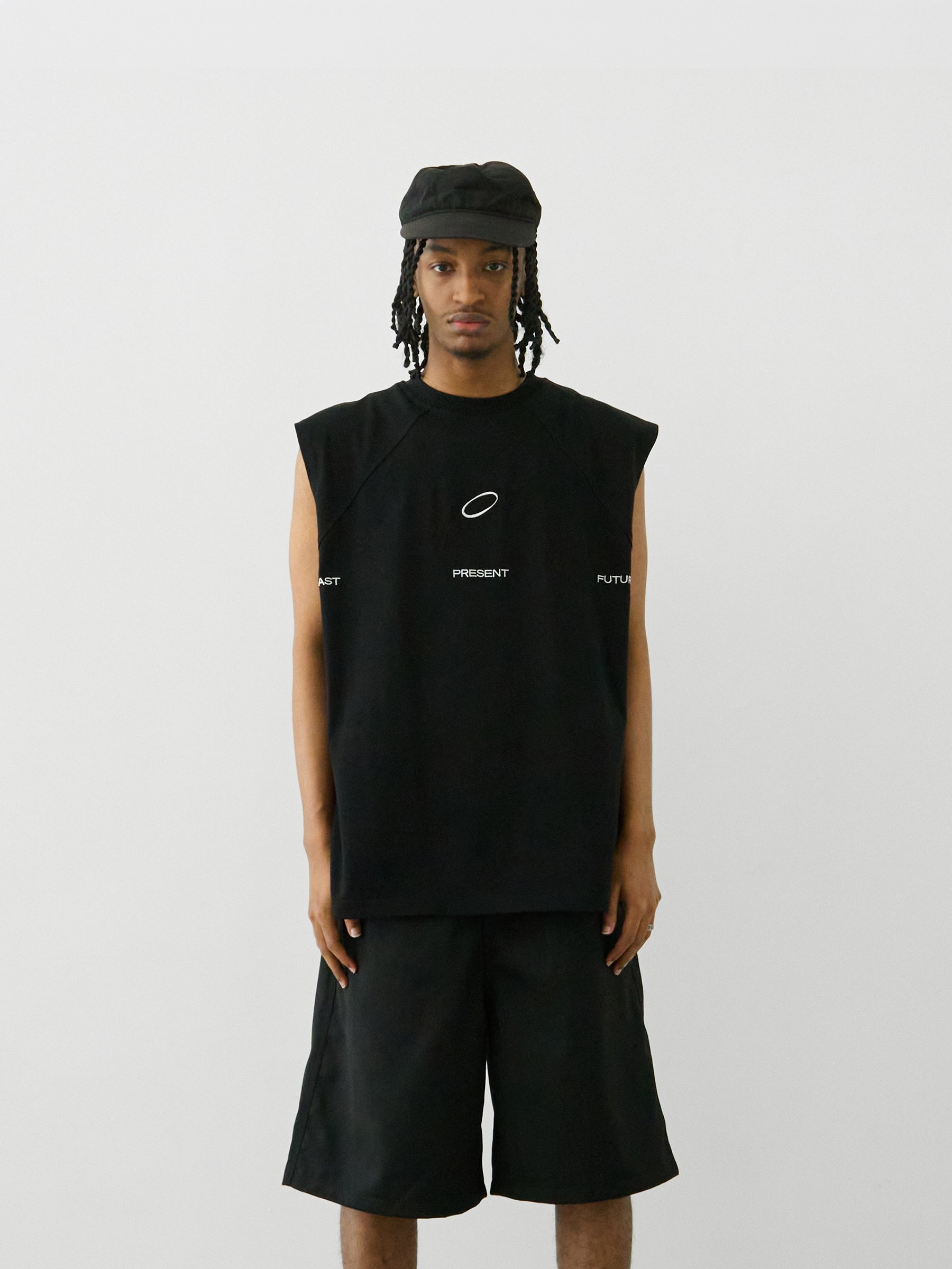 Logo Raglan Tank Top